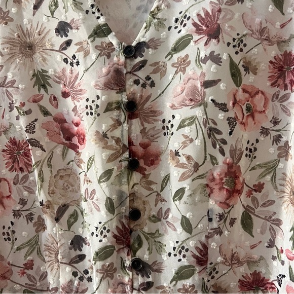 Good hart Matilda Jane zilker floral blouse small - Picture 3 of 10